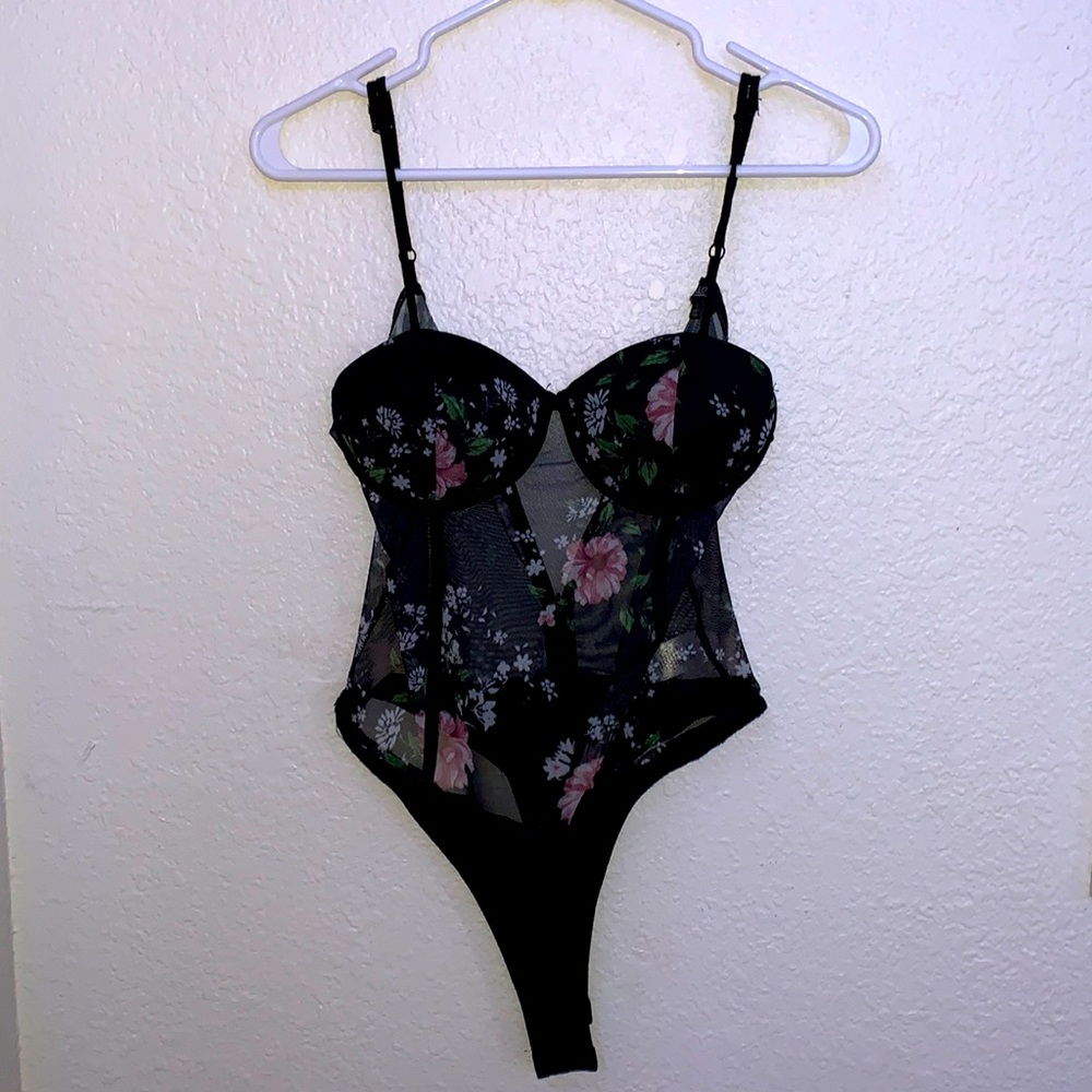 SEE THROUGH MESH BODY SUIT